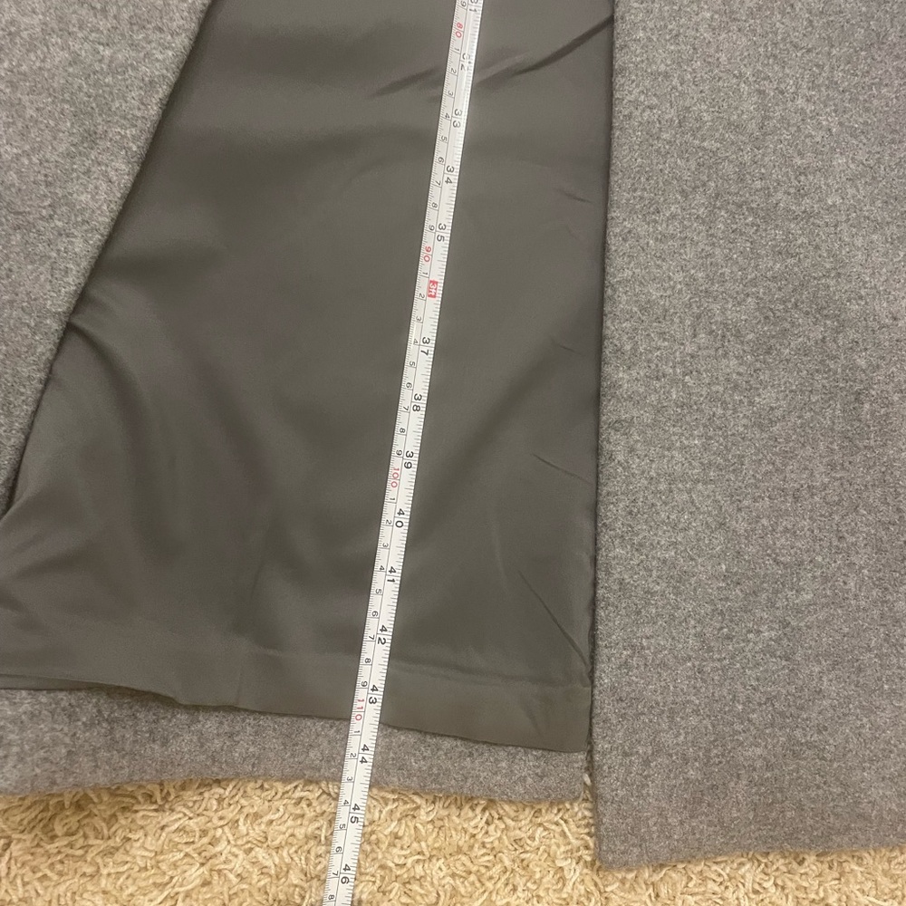 Express Gray Wrap Jacket with Notched Collar - Picture 7 of 7